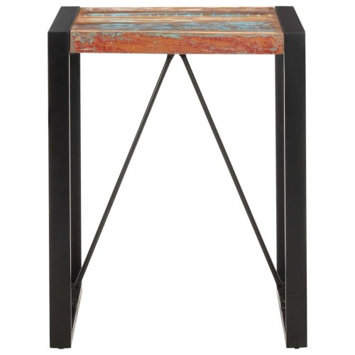 Spisebord 60x60x75 cm massivt genanvendt træ