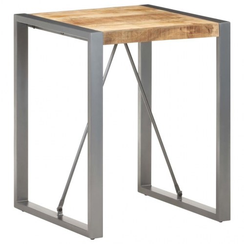 Spisebord 60x60x75 cm massivt ru mangotræ