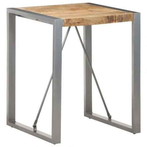 Spisebord 60x60x75 cm massivt ru mangotræ