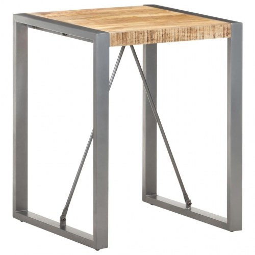 Spisebord 60x60x75 cm massivt ru mangotræ