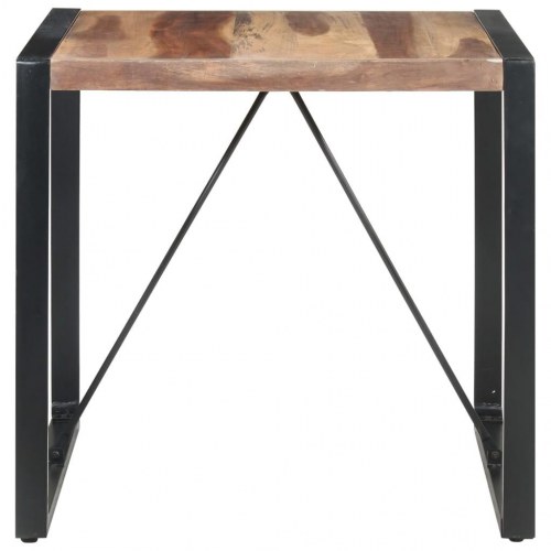 Spisebord 80x80x75 cm massivt træ