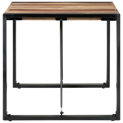 Spisebord 80x80x75 cm massivt træ