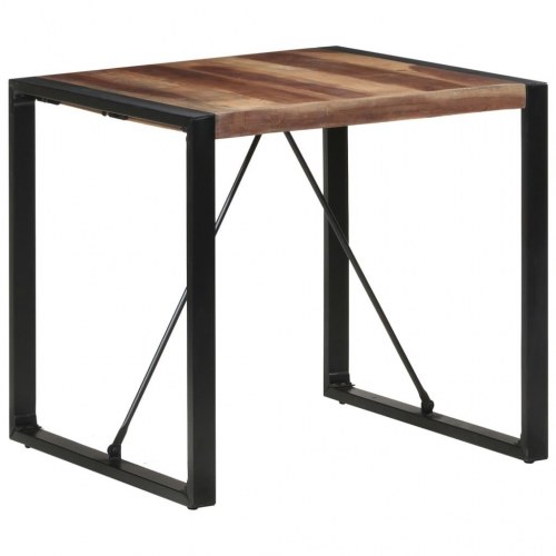Spisebord 80x80x75 cm massivt træ