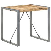 Spisebord 80x80x75 cm ru mangotræ