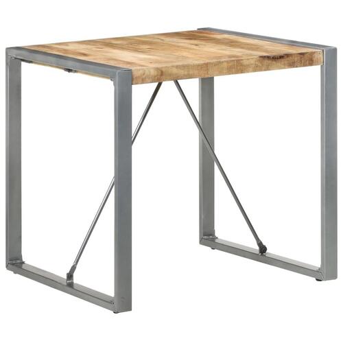 Spisebord 80x80x75 cm ru mangotræ
