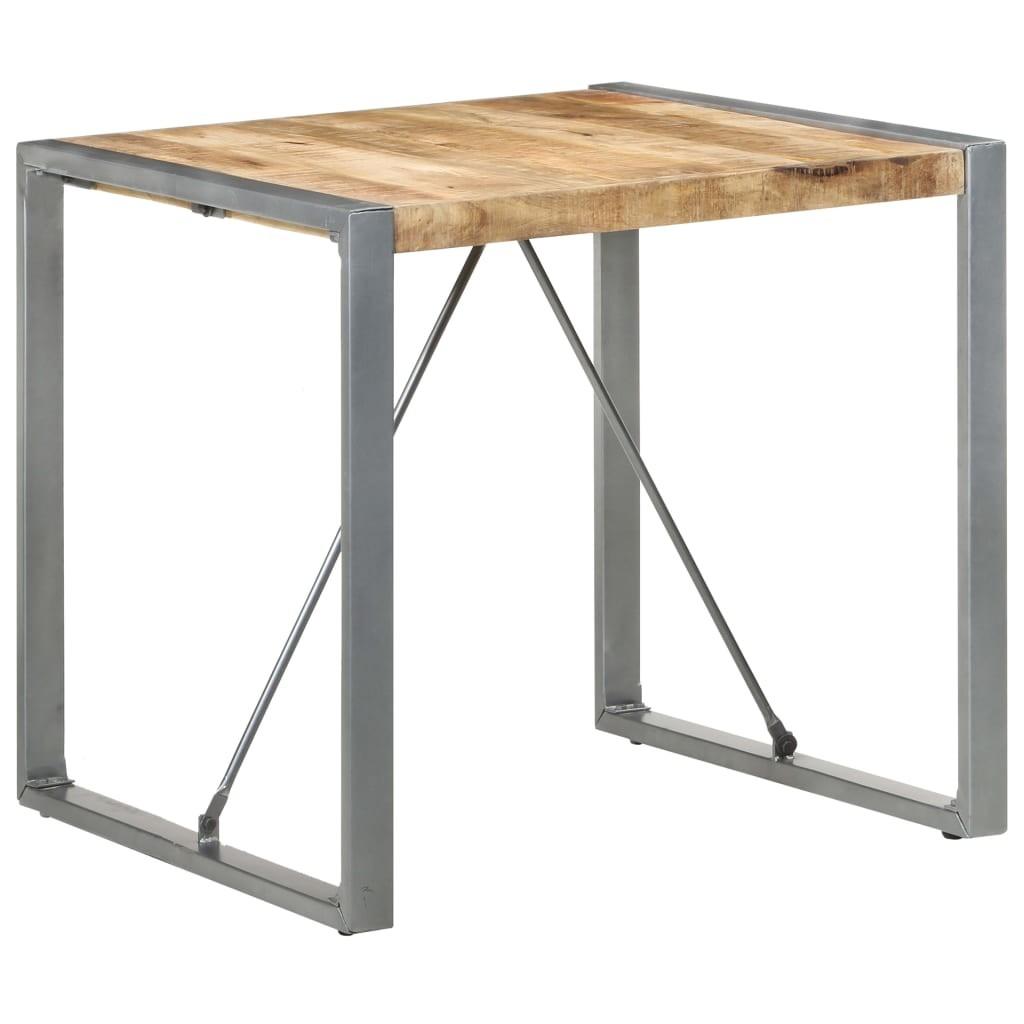 Spisebord 80x80x75 cm ru mangotræ