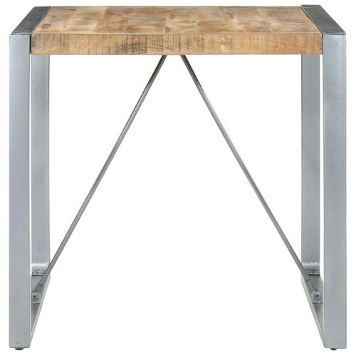 Spisebord 80x80x75 cm ru mangotræ