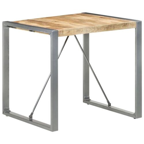 Spisebord 80x80x75 cm ru mangotræ