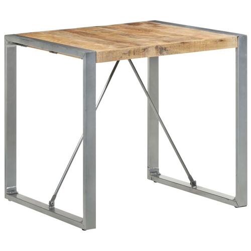 Spisebord 80x80x75 cm ru mangotræ