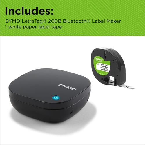 Bærbar elektrisk labelmaker Dymo LetraTag 200-B