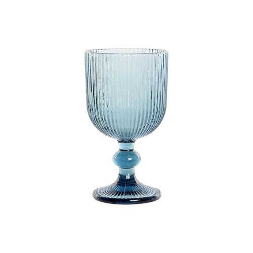 Sæt med glas Blå Krystal 240 ml