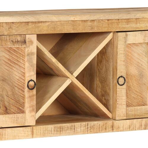 Skænk 120x30x76 cm ru mangotræ