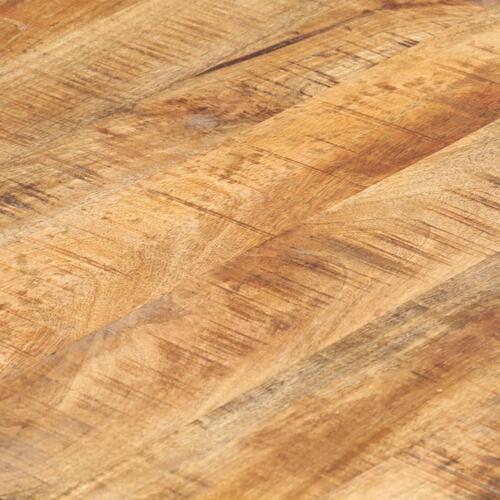 Sofabord 60x60x35 cm massivt mangotræ
