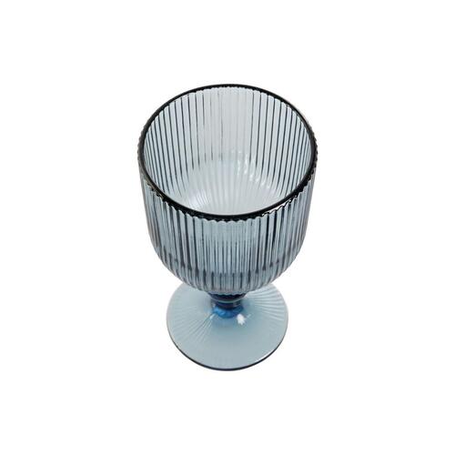 Sæt med glas Blå Krystal 325 ml