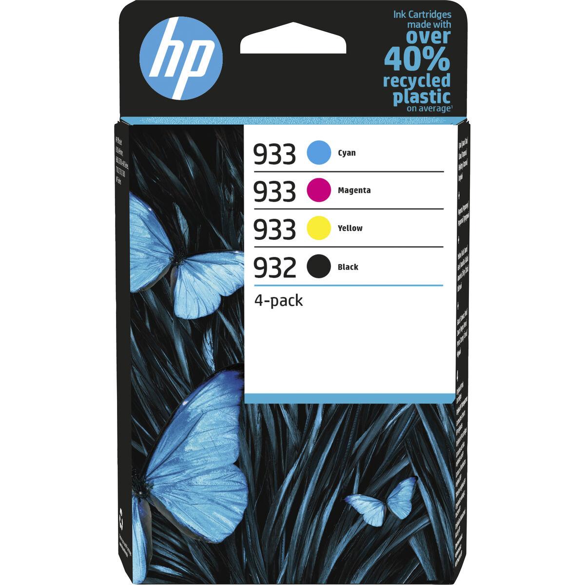 HP 6ZC71AE original blækpatron - 4-pack (cyan, magenta, gul, sort) billede