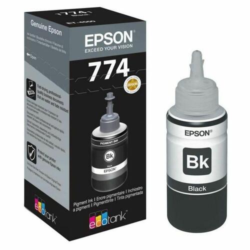Genopfyld blæk Epson 774 Sort