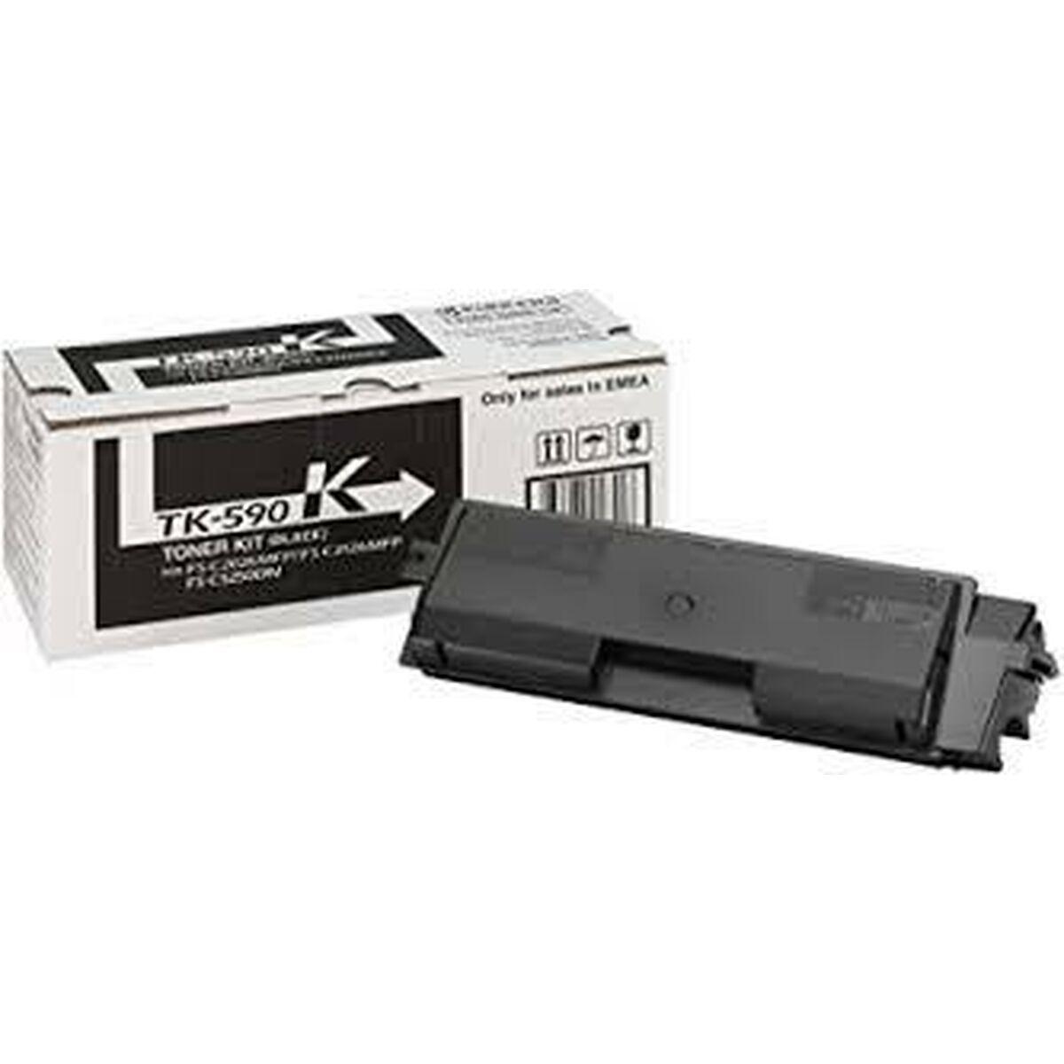 Toner Kyocera TK-590K Sort