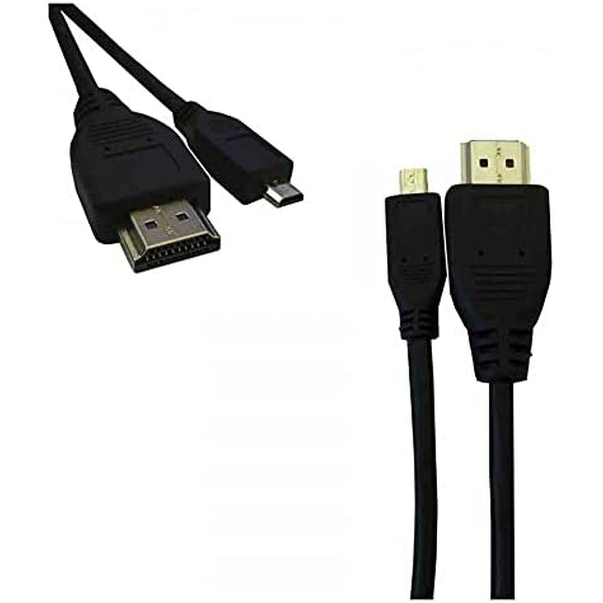 EDM HDMI til Micro HDMI kabel - Sort, 1 m