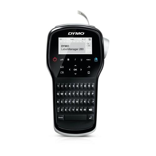 Bærbar elektrisk labelmaker Dymo LabelManager™ 280 QWERTY Kitcase (1 enheder)