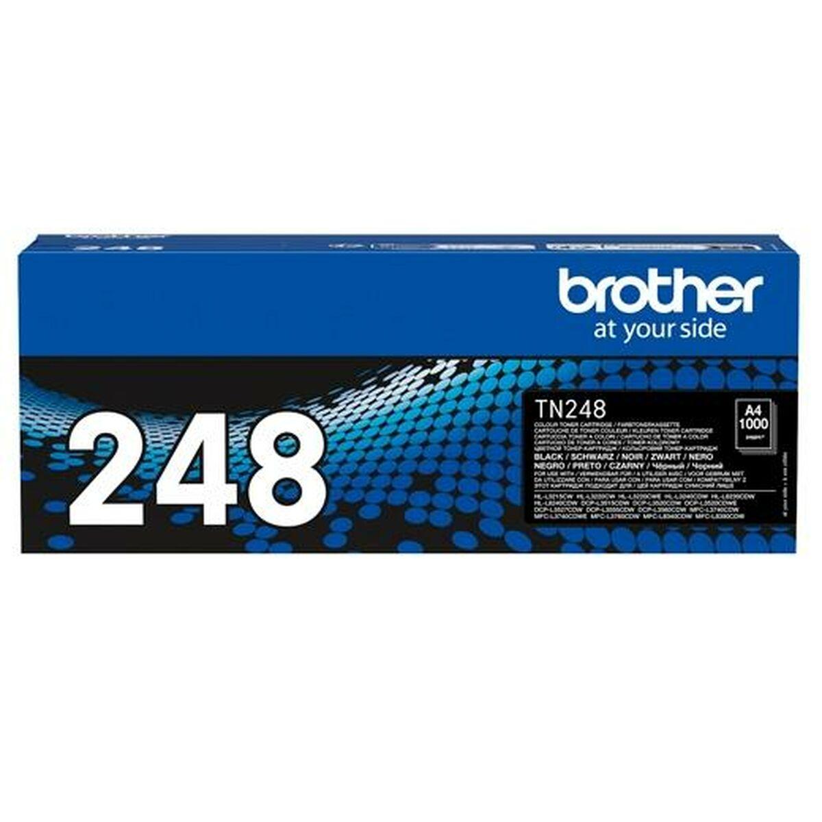 Original toner Brother TN-248BK Sort