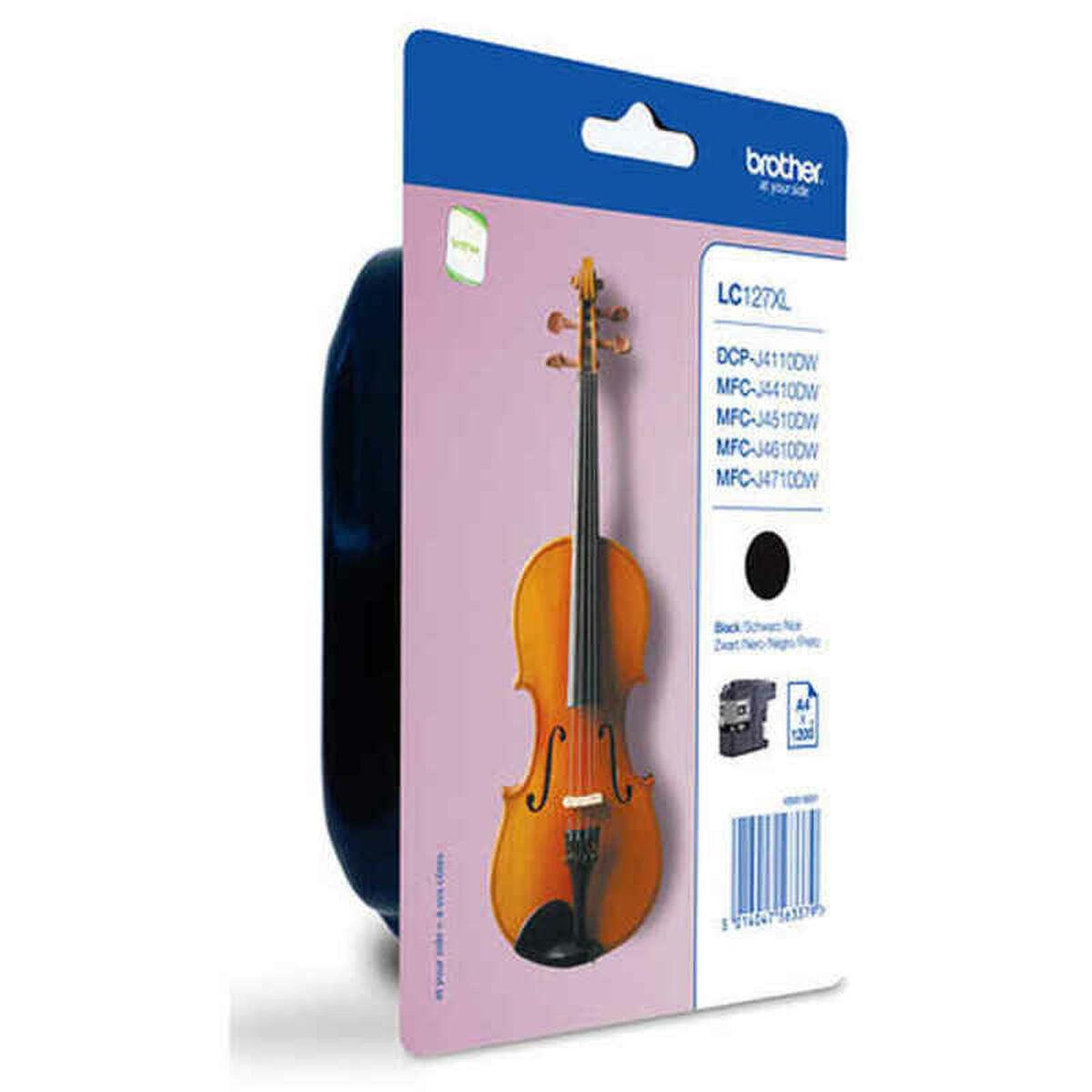 Brother LC-127XLBKBP blækpatron - Sort, 2XL