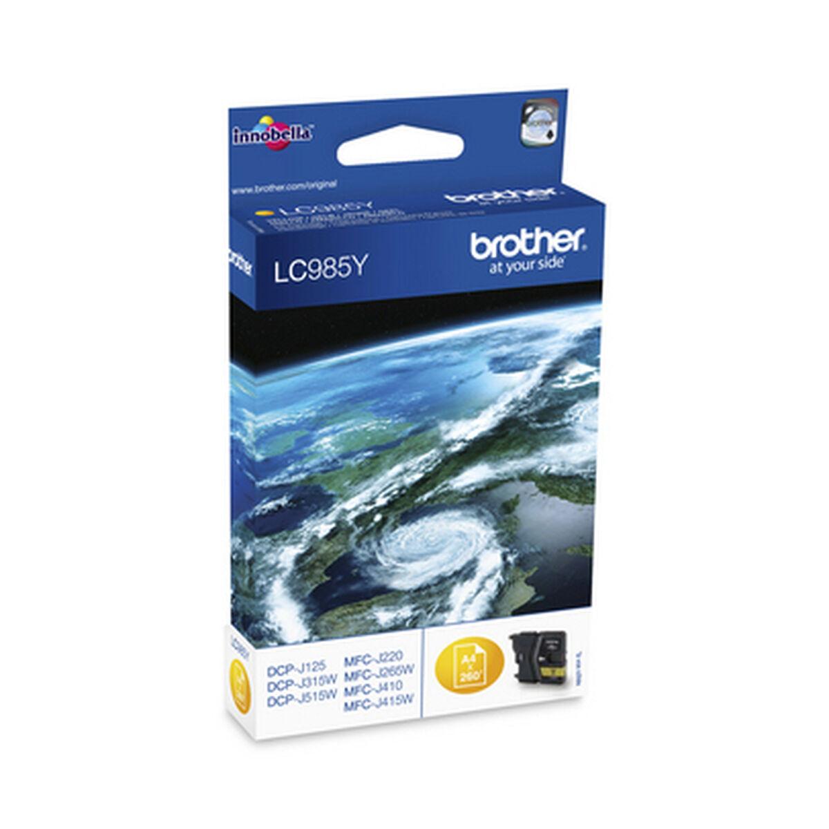 Brother LC985Y gul - original blækpatron billede