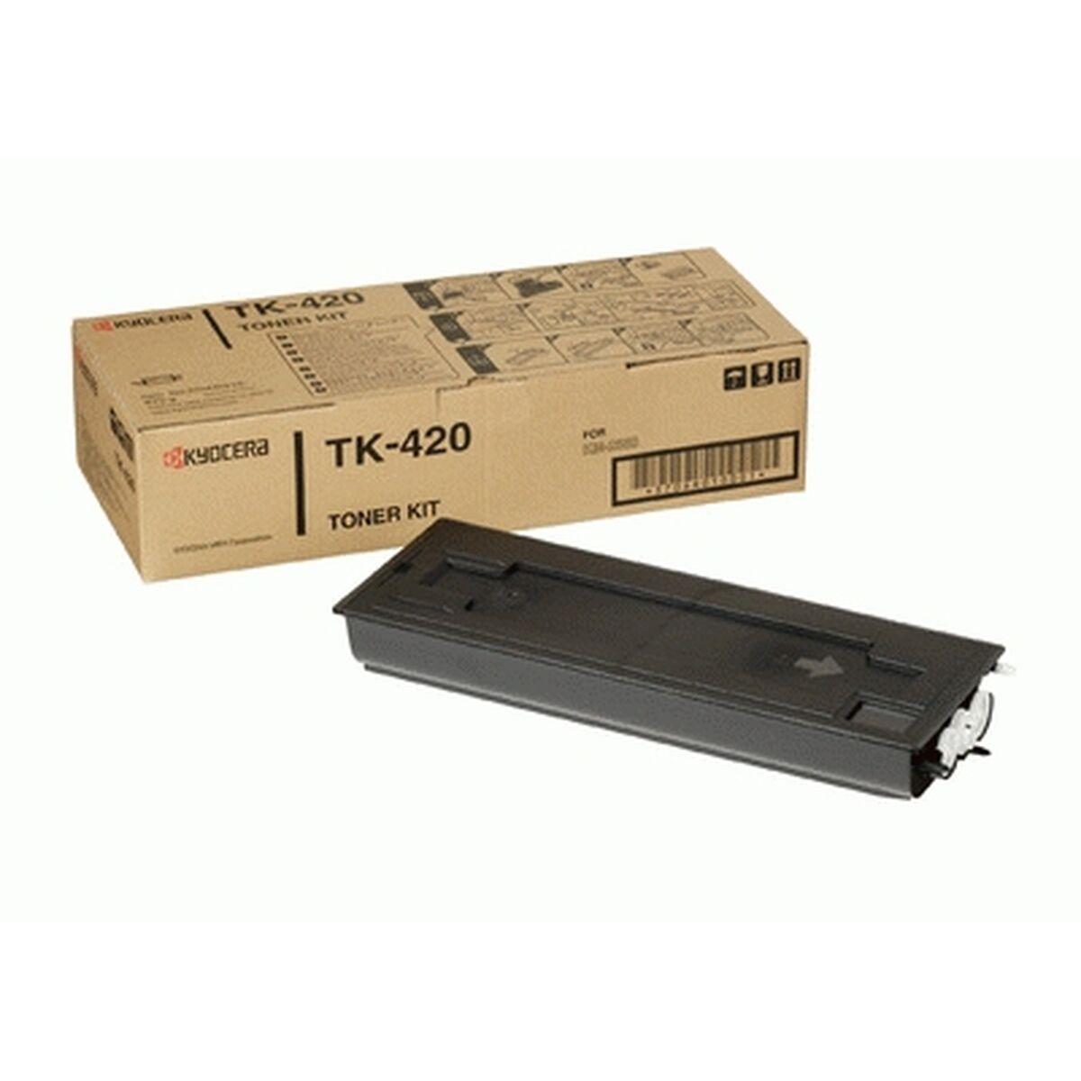 Kyocera Tonerkassette sort 15.000 sider TK-420 Modsvarer: N/A