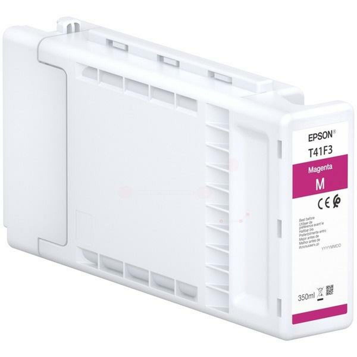 Epson C13T41F340 blækpatron - Magenta, 350 ml (Original) billede