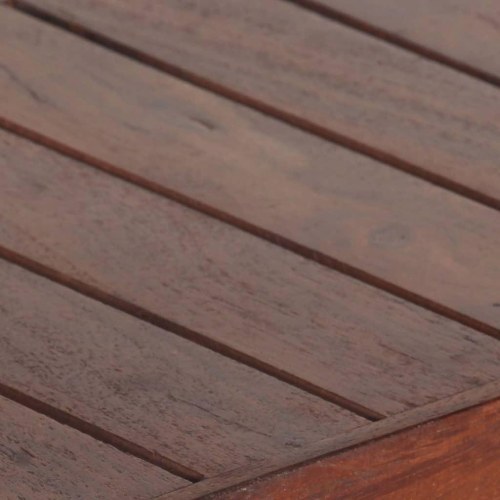 Bogreol 85x30x166 cm massivt akacietræ honningbrun