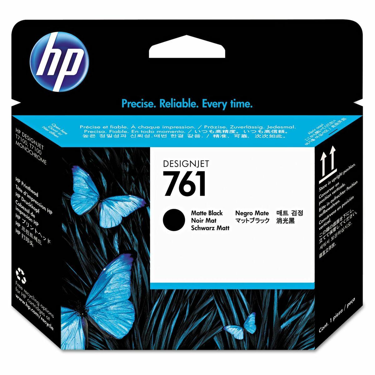 HP DesignJet 761 blækpatron - Mat Sort (CH648A) billede