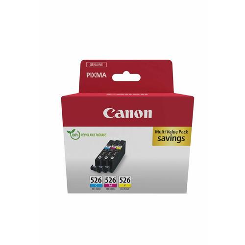 Original blækpatron Canon CLI-526 Multifarvet Cyan/Magenta/Yellow