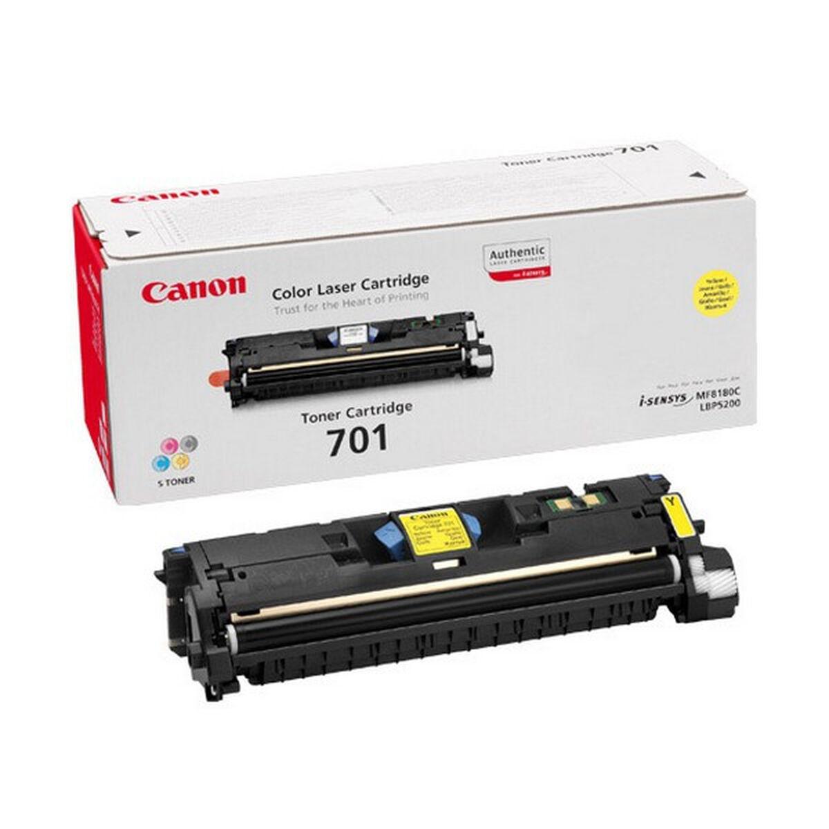 Canon Canon 701Y Tonerkassette Gul 9284A003 Modsvarer: N/A