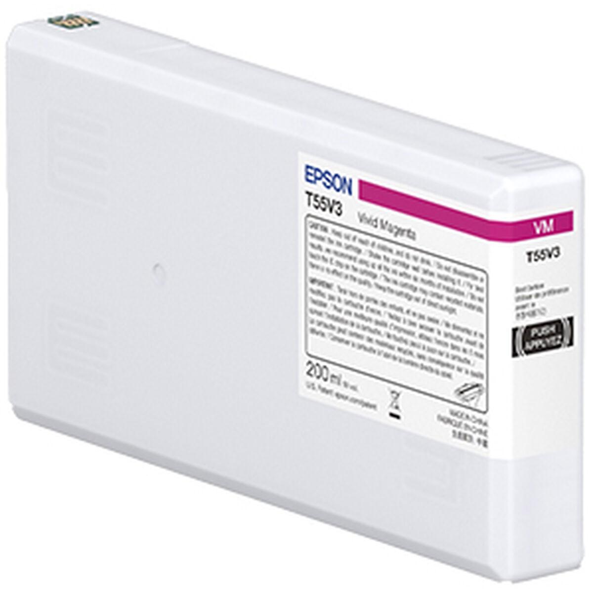 Original blækpatron Epson T55W3 Magenta