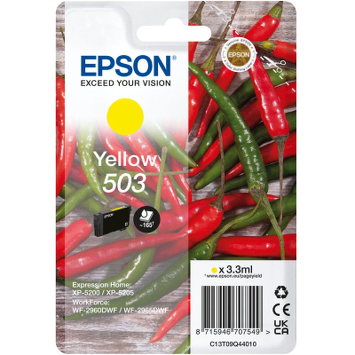 Epson 503 original blækpatron - gul (inkjet) billede