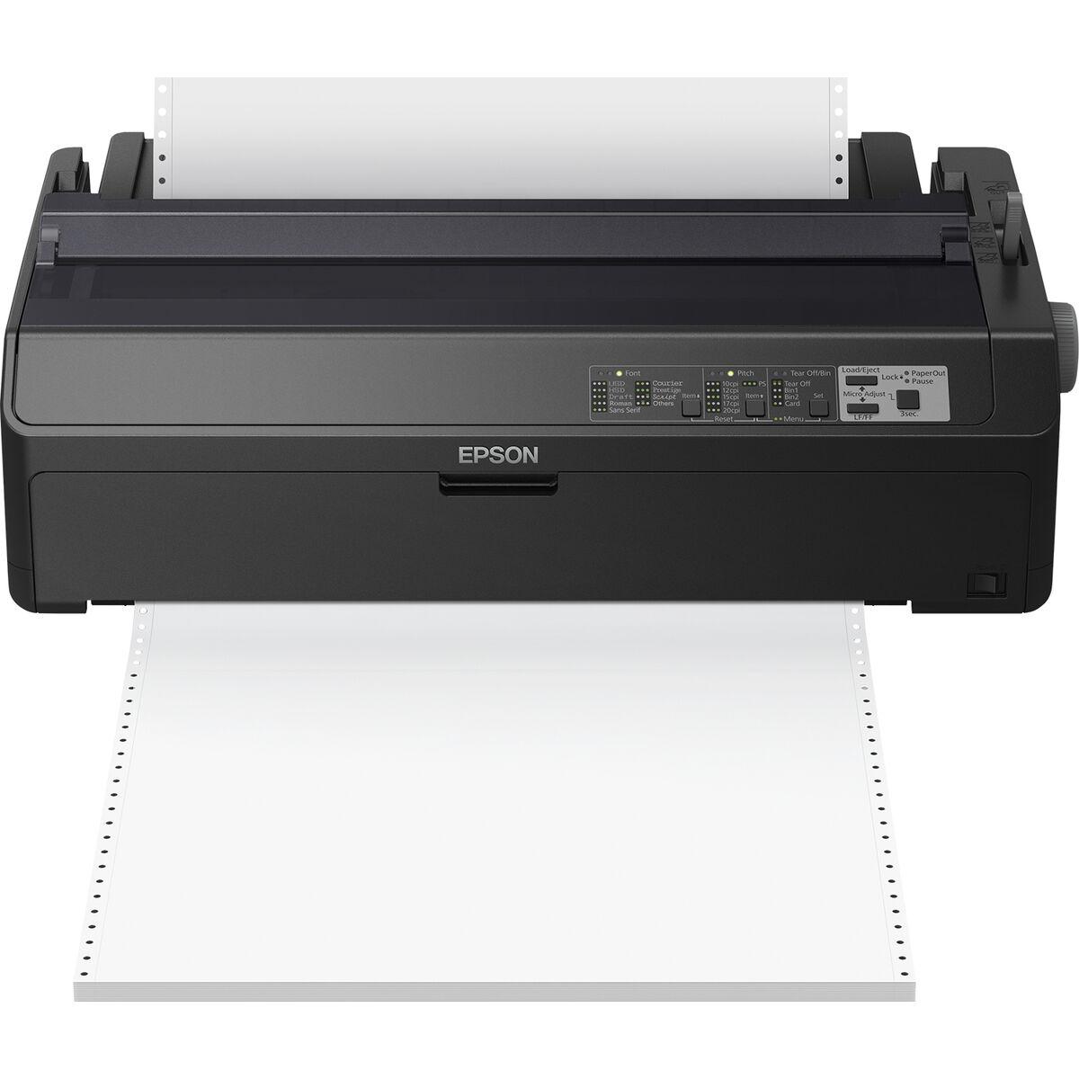 Epson matrixprinter C11CF40401 - sort/hvid dot matrix