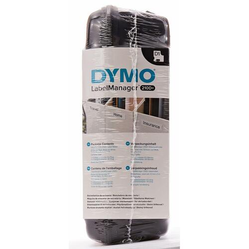 Bærbar elektrisk labelmaker Dymo LabelManager™ 210D+ QWERTY Kitcase (1 enheder)