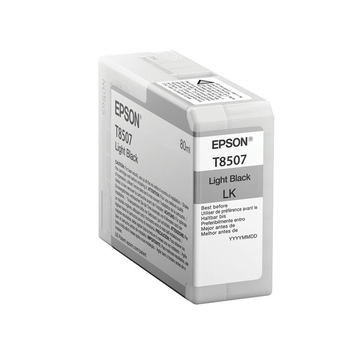 Epson C13T850700 blækpatron - Light Black, 80 ml