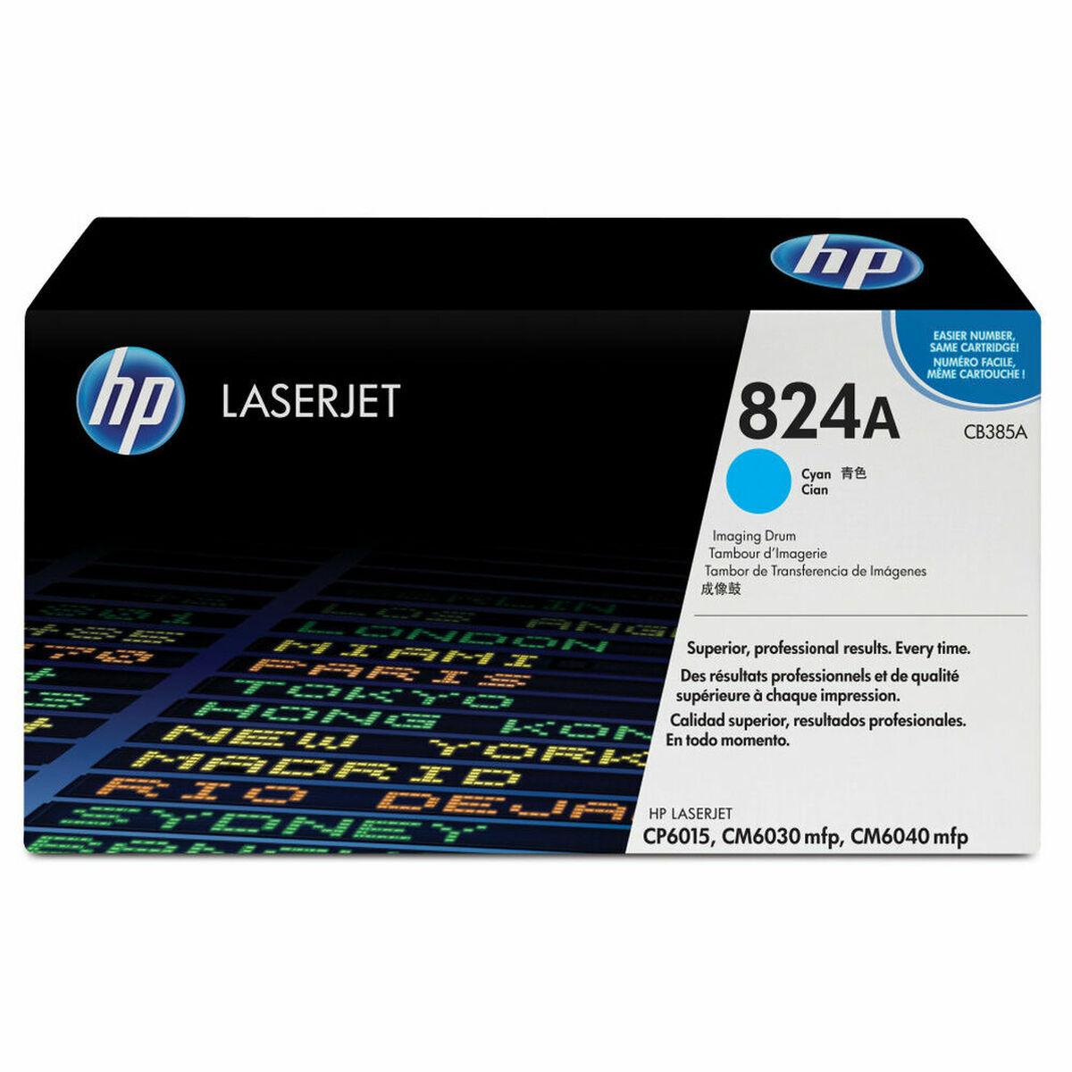 HP 824A billedtromle - cyan (LaserJet) billede