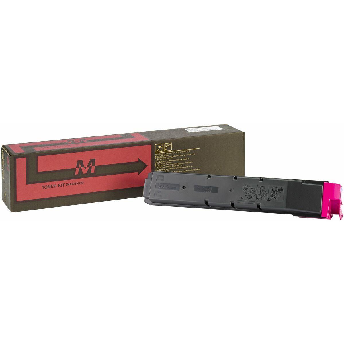 Kyocera TK-8600M original toner - Magenta/Sort, A4 billede