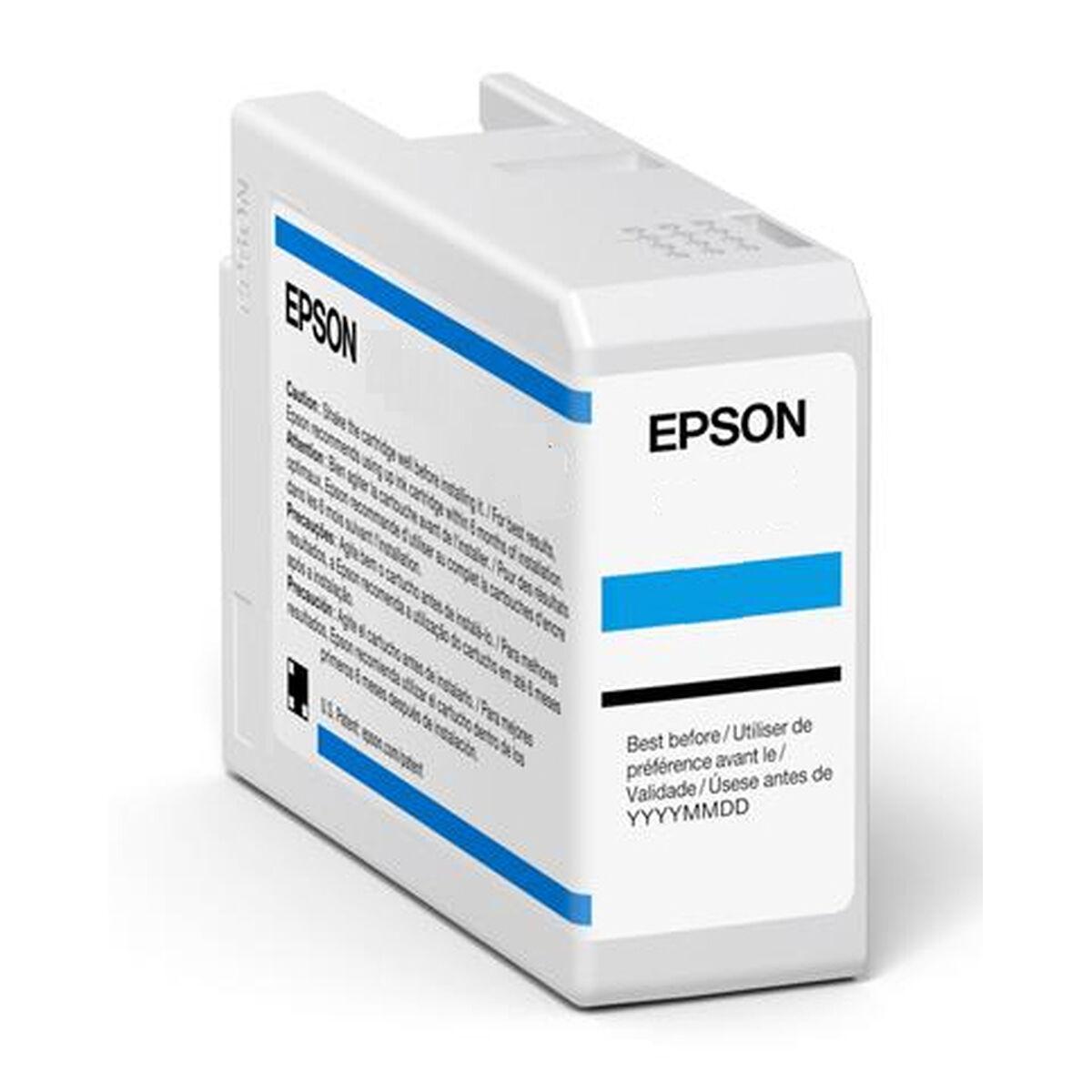 Epson T47A2 original blækpatron - Cyan, 50 ml billede