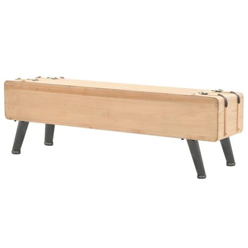 Tv-bord 120x33x35 cm massivt grantræ
