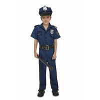 Kostume til børn Politi 10-12 år (4 Dele)