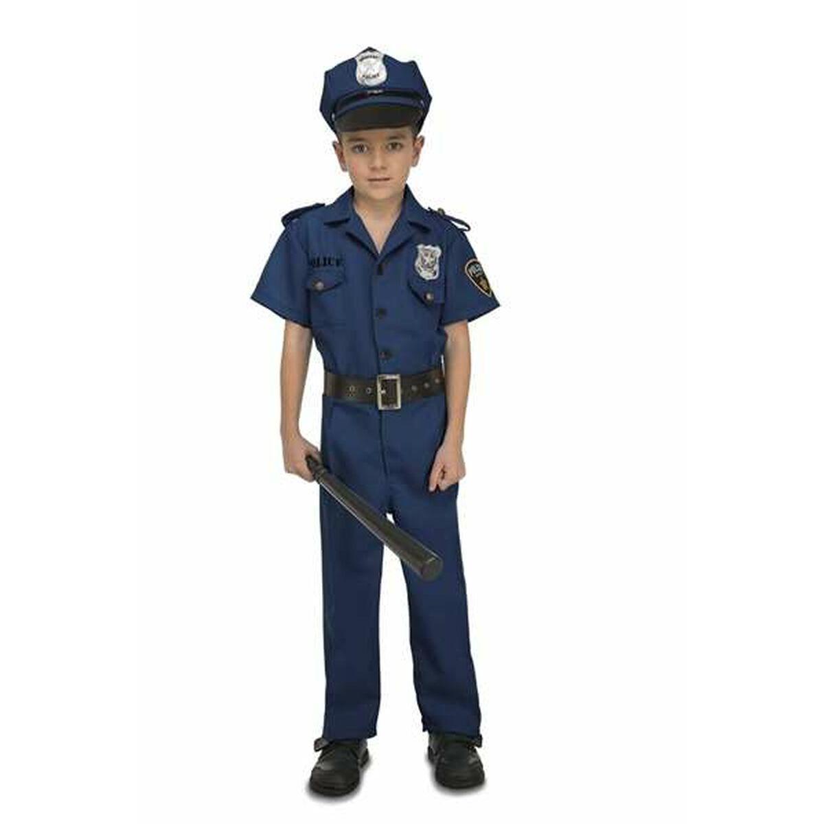 Kostume til børn Politi 10-12 år (4 Dele)