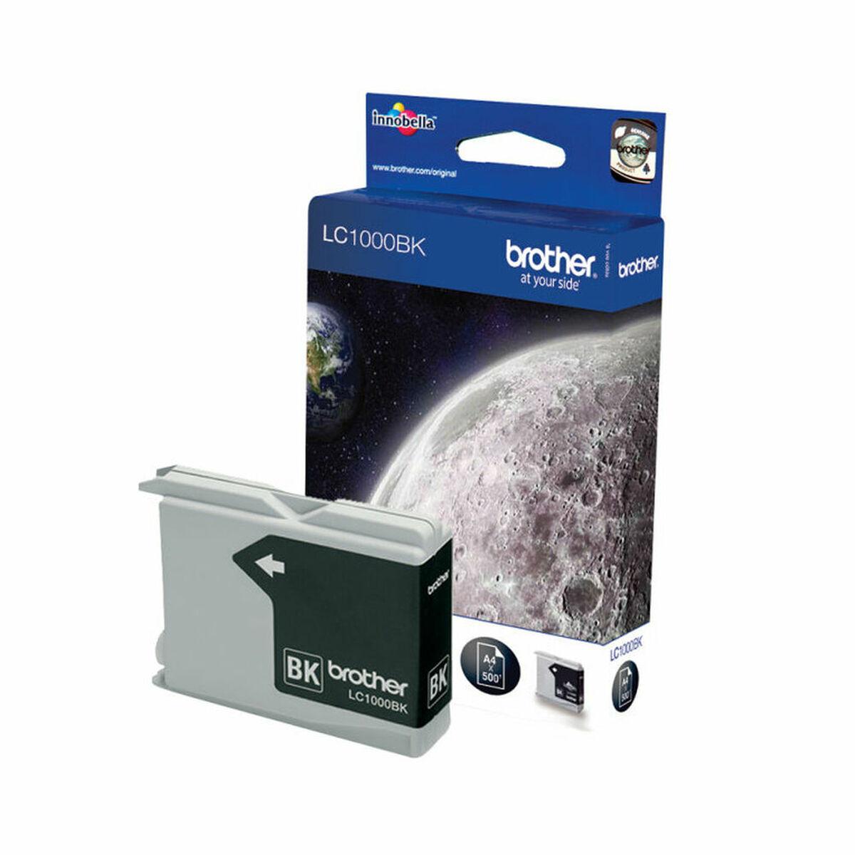 Brother LC-1000BK original blækpatron - sort billede