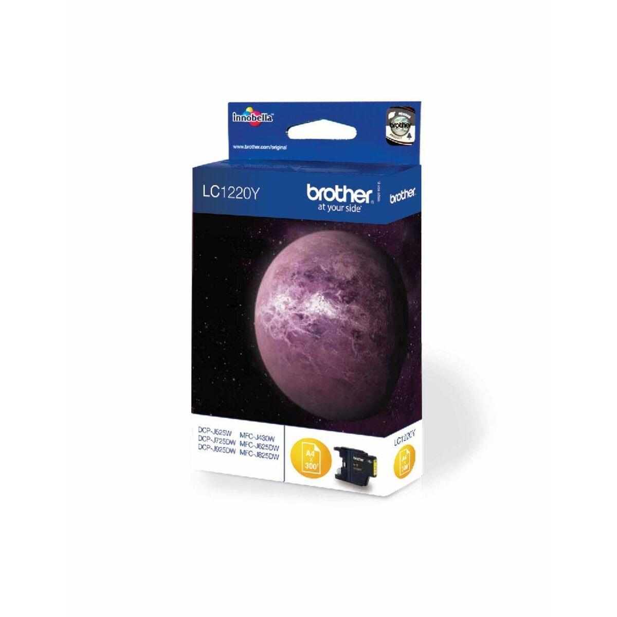 Brother LC-1220YBP gul blækpatron - original billede