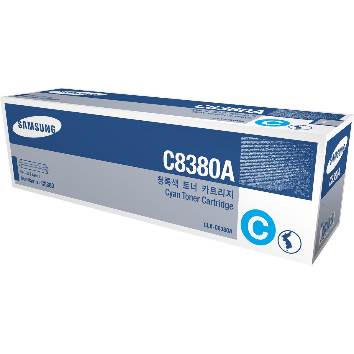 Samsung Tonerkassette cyan 15.000 sider CLX-C8380A Modsvarer: N/A
