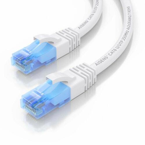 UTP kategori 6 stift netværkskabel Aisens AWG26 Hvid Multifarvet 20 m