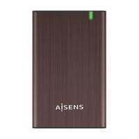 Til harddisk Aisens ASE-2525BWN Brun 2,5"