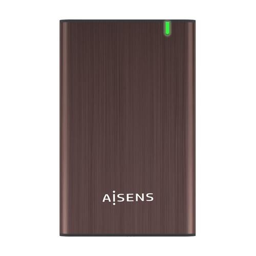 Til harddisk Aisens ASE-2525BWN Brun 2,5"