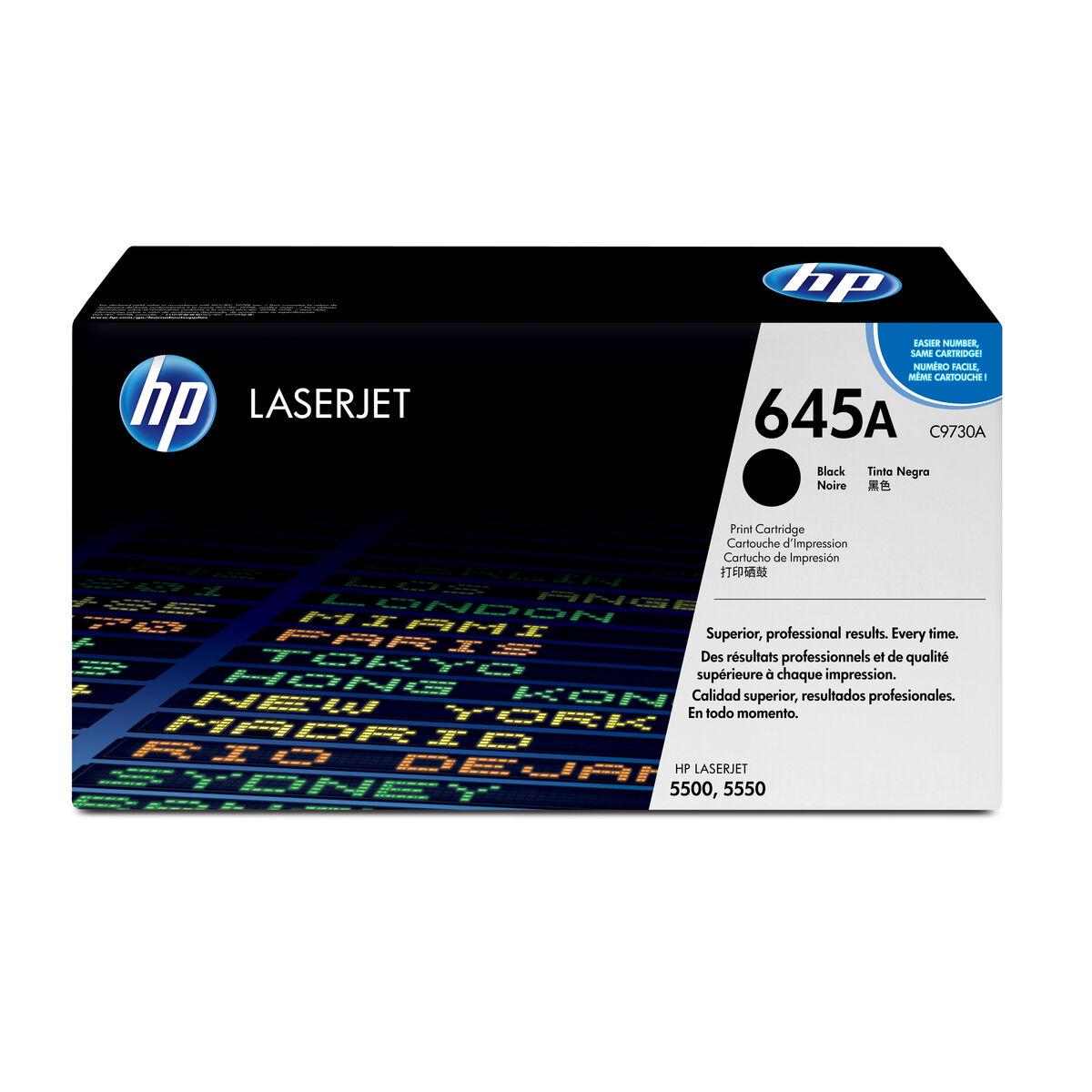 HP 645A toner - sort (original)